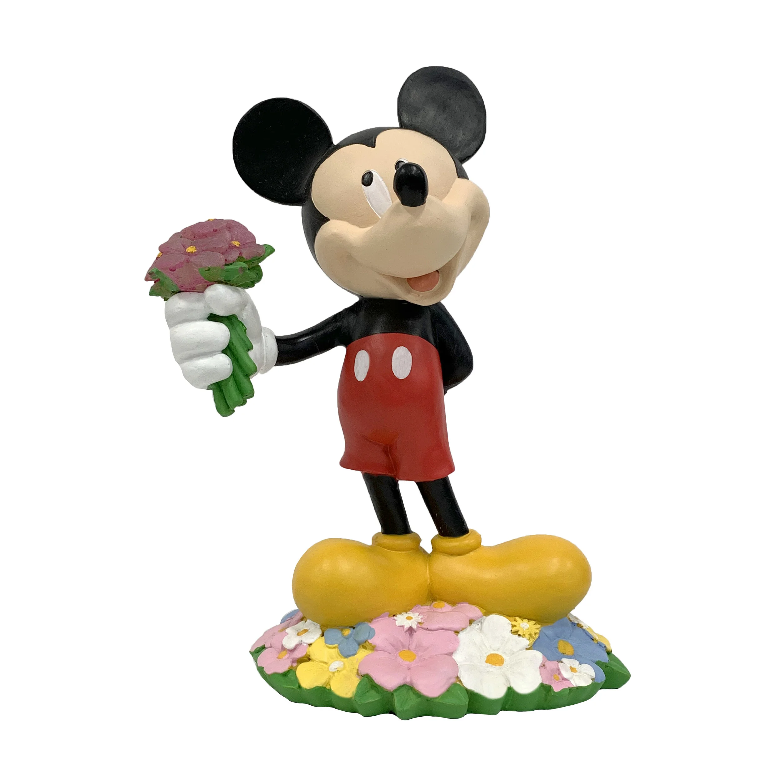 Mickey Mouse Solar Statue Holding Welcome Sign — Disney by DIG